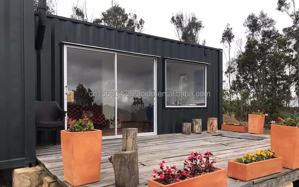 Galvanized Steel Bending Expandable Container Mobile Shop Clothing Showroom with Aluminum Alloy Windows and Modern Design