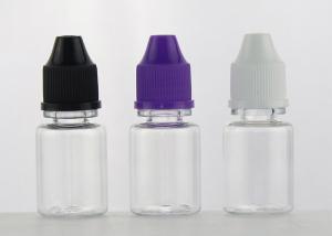 Quality Comestic Packing E Liquid Bottle 20ml Transparent Color With Anti Fall Cap wholesale