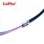 Round Type Duplex Armored Optical Fiber Cable 2 Core LSZH TPU PVC Customized