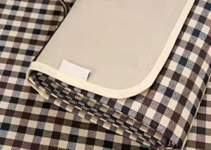Quality Water Repellent Plaid Picnic Mat Collapsible For Camping / Hiking wholesale