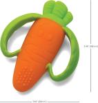 Colorful Silicone Baby Teething Toy 27.2g Weight Reusable for 3 Months and Above