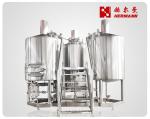 3 Bbl Draught Beer Machine , Draft Beer Brewing Equipment For Hotel