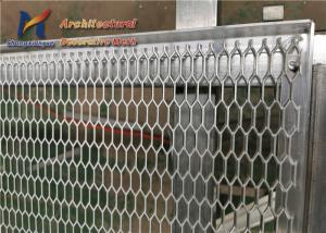 Quality Balcony Decorative Expanded Metal Sheet 20m Mild Steel Aluminium Alloy wholesale