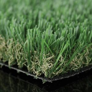 Quality Fire Risistant Fake Green Grass 30mm Anti Ultraviolet Permeable Water wholesale