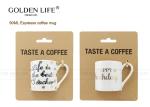 BSCI DISNEY Certificated Espresso Coffee Mugs 90mL Capacity With Happy Birthday