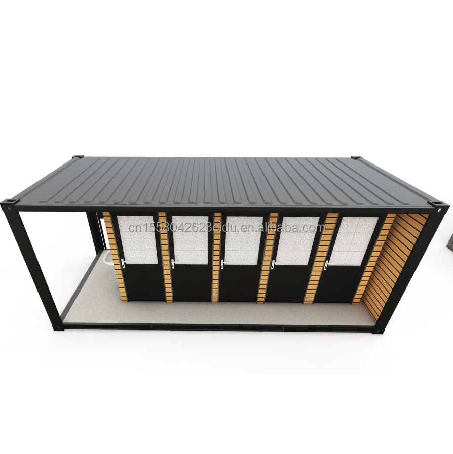 Expandable Container Garden House with Bedroom Outdoor Application Steel Sandwich Panel Material and Customized Color