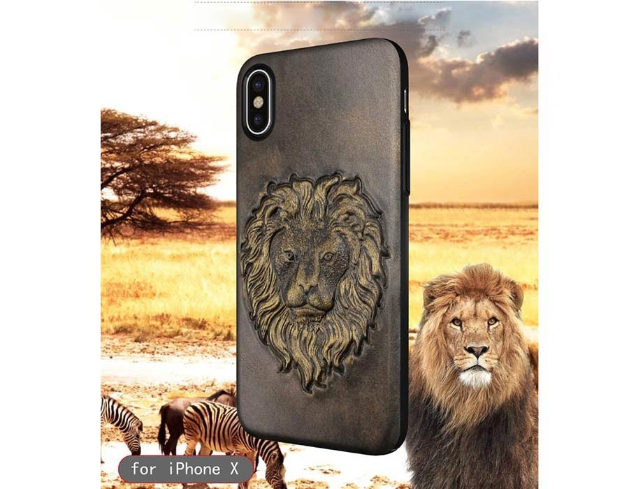 PU leather phone case for 2019 iphoneX, with embossment workmanship