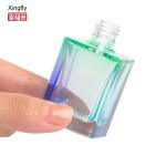 Custom 10ml Gel Nail Polish Bottle Clear Empty Glass With Brush Cap