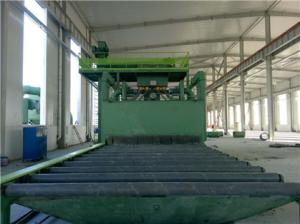 Quality Automatic Preservation Line Steel Plate Shot Blasting Machine 2m/Min wholesale