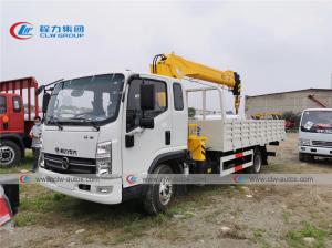 Quality 5 Meters Cargo Box Kama 5T Telescopic Crane Truck wholesale