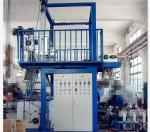 Plastic Extrusion PVC Film Blowing Machine , 600 - 1000mm Width PVC Shrink Film