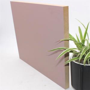 Quality Matte Pink 3H Medium Density Fiberboard Panels For Interior Furniture wholesale