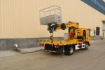 Telescopic Aerial Platform Truck 21 Meter HOWO Brand Boom Lift Cherry Picker