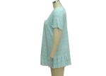 Round Neck Exotic Womens Night Robes , Western Style Women'S Plus Size