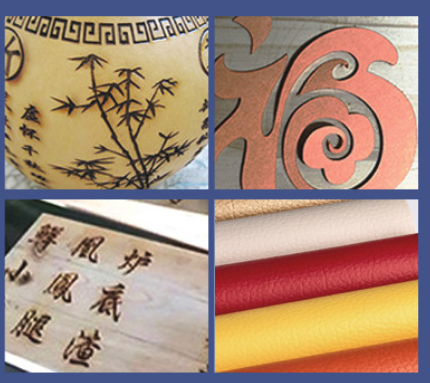 Density Board Leather Engraving Laser CNC Cutting Machine Acrylic Wood Board