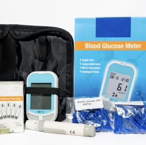 Quality 200 Records High Accuracy Glucose Meter With Strips BGM101 wholesale
