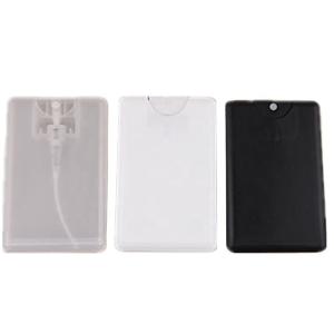 Quality ODM Credit Card Size Spray Bottle 10ml 25ml For Hand Sanitizer wholesale