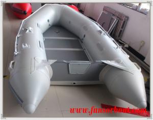 Quality EU CE approved aluminum floor inflatable boat and 2.9m inflatable fishing boat wholesale