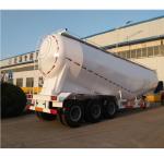 3 axles 60tons flour cement bulk tank semi trailer tanker truck trailers from