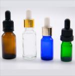 Electroplated Sliver Amber Serum Bottles Essential Oil recyclable