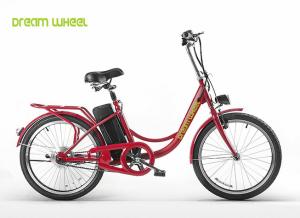 Quality 25km/H Pedal Assist Cruiser Bike 36V 8.0Ah Lead Acid Battery Steel Frame wholesale