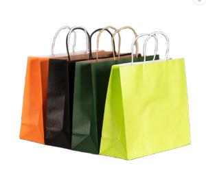 Quality 5.25x3x8.5inches Gift Kraft Paper Bag wholesale