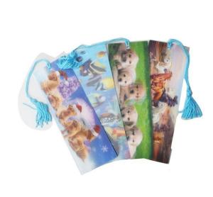 Quality PLASTIC LENTICULAR cartoon pvc 3d lenticular bookmarks plastic flip lenticular sheet printing products wholesales wholesale
