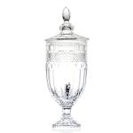 Professional fashioned Luxury lead-free crystal glass 5L glass juice beverage