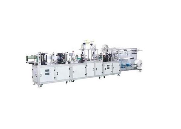 Disposable Non Woven Mask Making Machine Aluminum Alloy High Productivity
