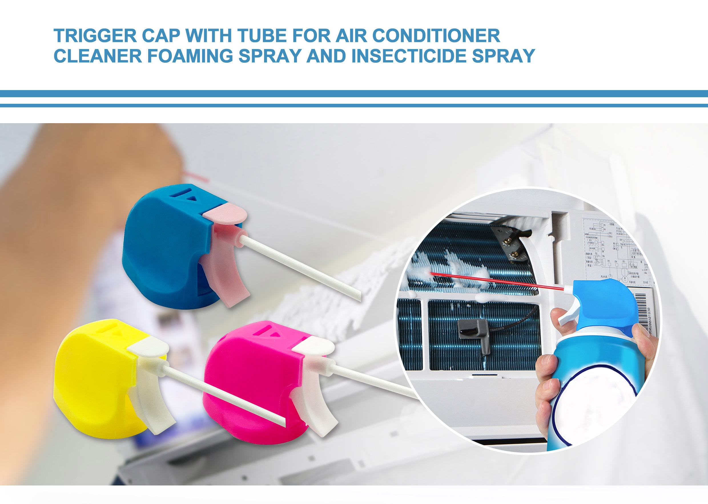 AC Cleaning Foam Valve For Efficient Dust And Mold Removal