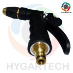 Brass Rear Trigger Garden Hose Nozzle With Sturdy Construction
