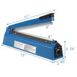 Manual Heat Sealing Machine for Retail Packaging Beverage Food Fruits Vegetable