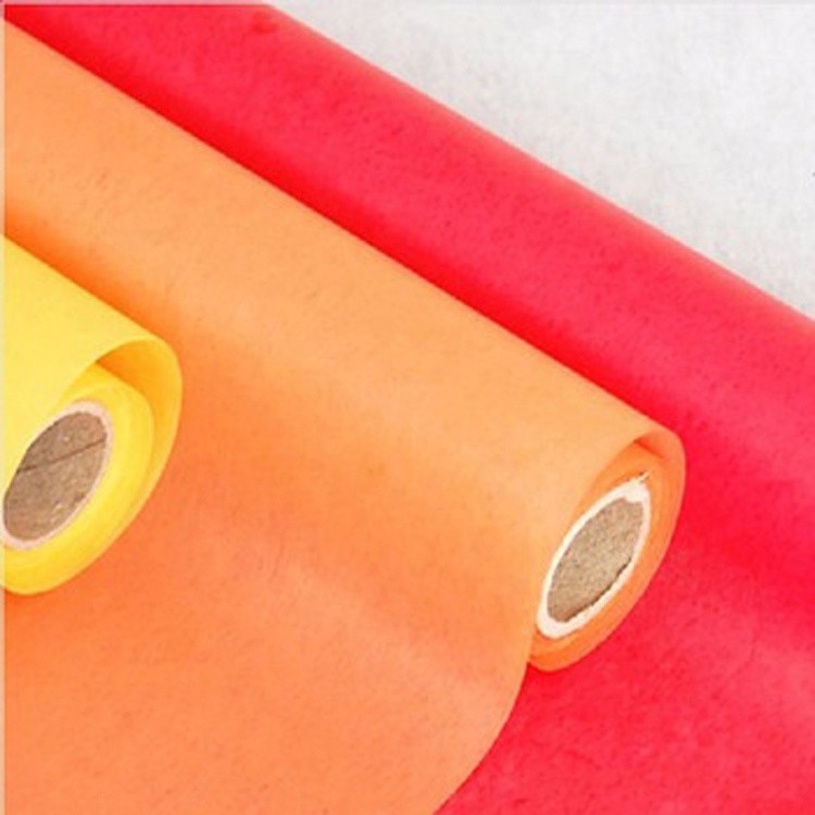 Tnt 100% Polypropylene Non Woven Fabric Table Cloth Roll for Party / Wedding