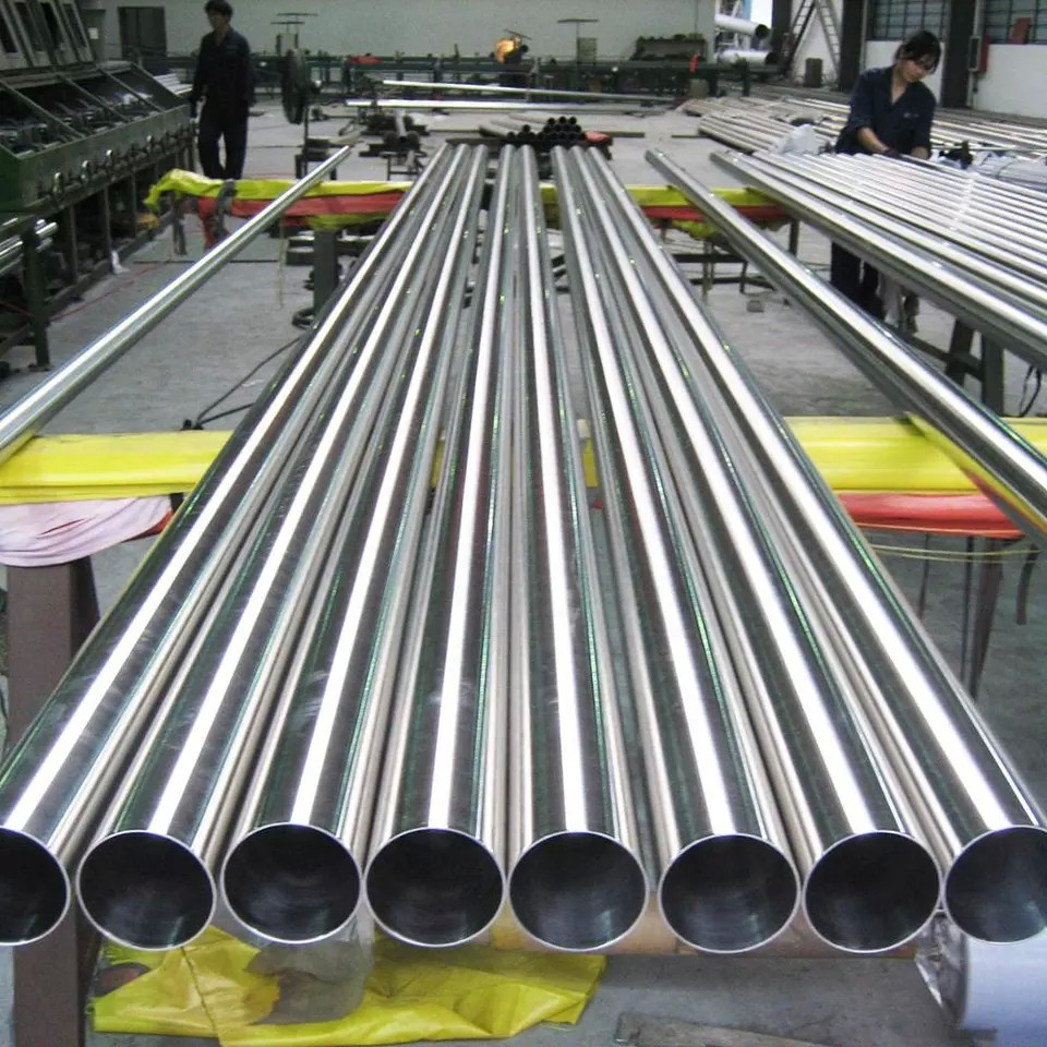 Mirror Polished SS Steel Pipe