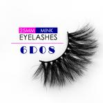 Various Design 6D Mink Lashes , Super Soft Real Mink Individual Lashes