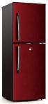 Double Door Manual Defrost Fridge Freezer , Low Noise Top Freezer Fridge
