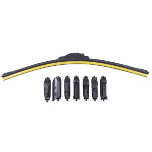 Quality 14-28 Inches Auto Frameless Low Noise Rubber Wiper Multifunction Universal Car Front Windshield Rain Wiper Blade wholesale