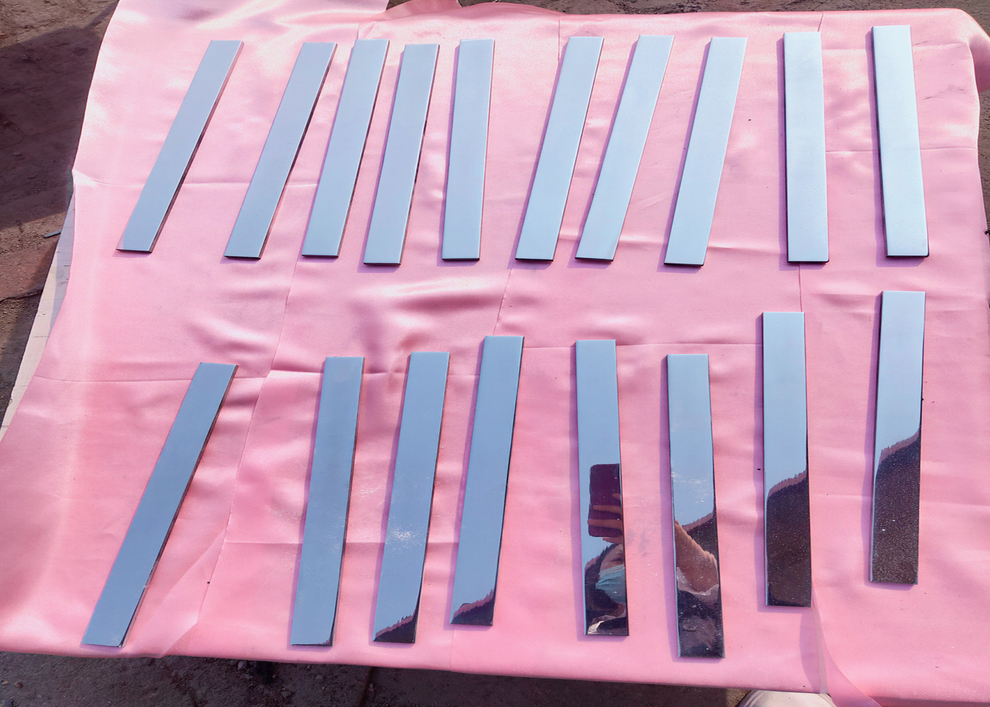 Boiler Pipe Steam Blowing Target Plate For Purging And Targeting