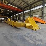 SY215 Excavator Hydraulic Cylinder Telescopic Arm With 0.4 Cbm Digging Bucket