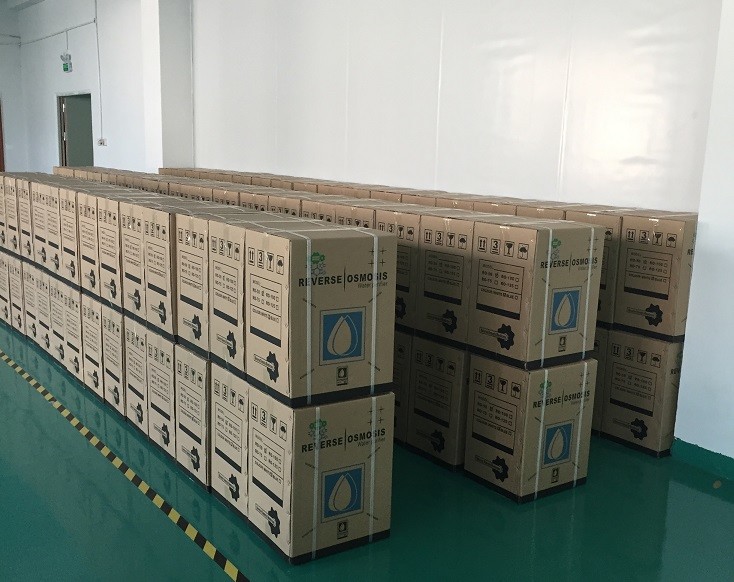 Household RO System Water Purifier 75 GPD With Microcomputer Light Indicator Box