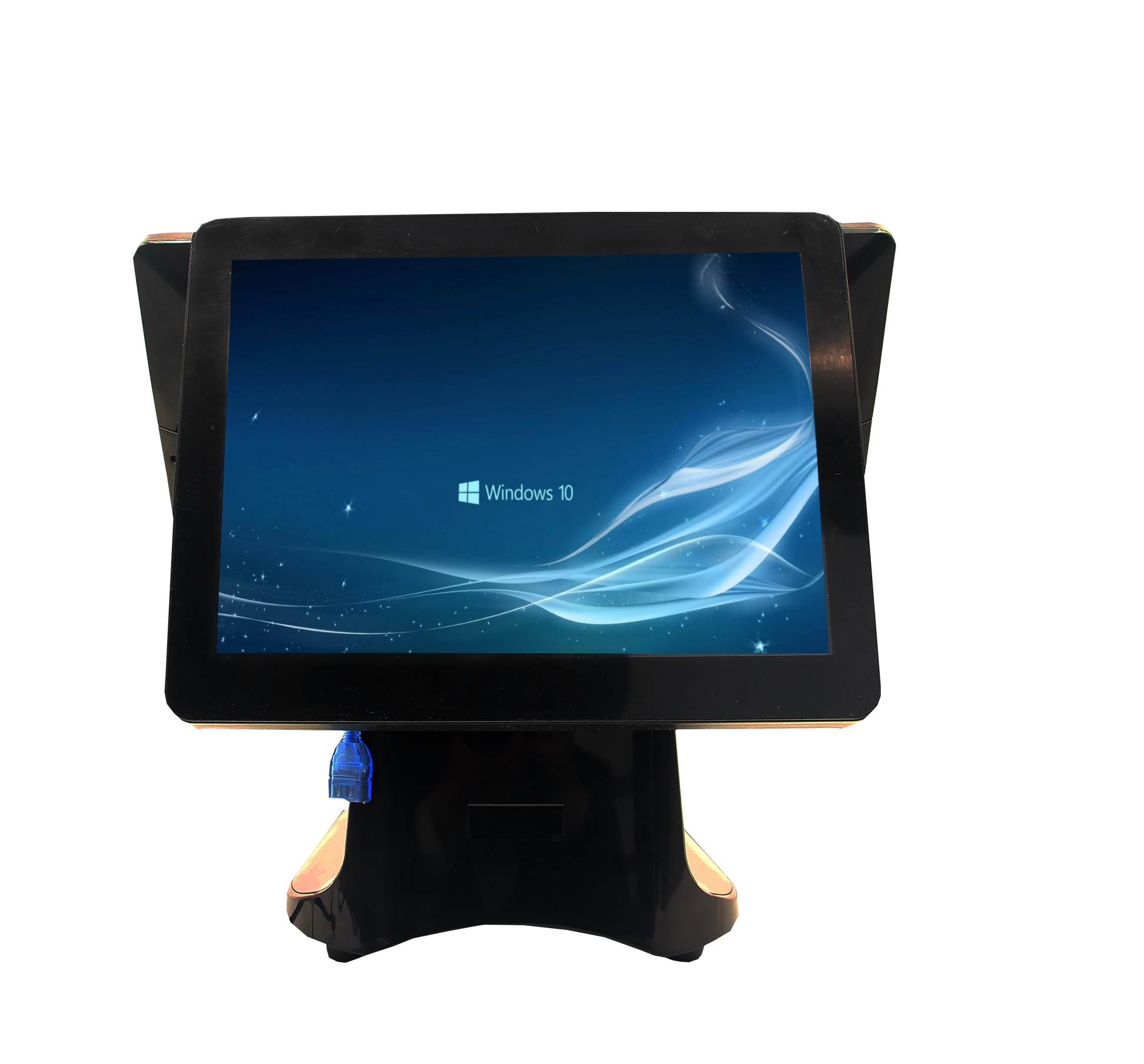 15" Touch Screen All In One Pos Machine Set with pos software and MSR Card Optional