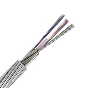 Quality Single Mode G652D 48 Core Aerial Wire OPGW Fiber Cable wholesale