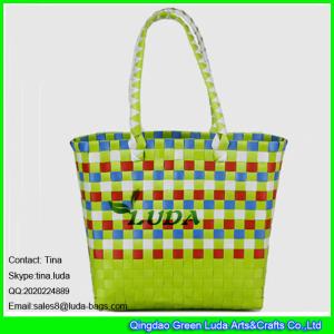 Quality LUDA 2015 summer pp astraw plaited beach bag wholesale