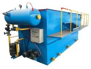Quality Dissolved Air Flotation DAF Machine With Skimmer Paint For Sewage Treatment Plant wholesale