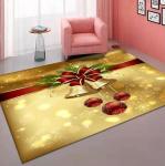 Cartoon Merry Christmas Patterns Living Room Floor Carpets