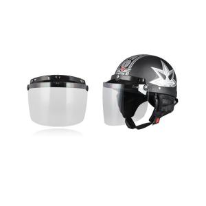 Quality Motorcycle Anti Fog Lens Helmet Face Shield 3 Snap Mounted Type wholesale
