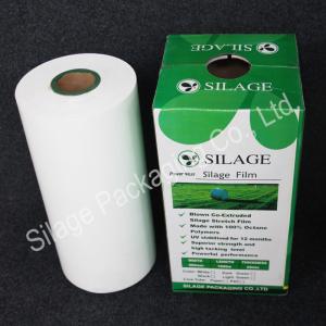 Quality white film,500mm*25mic*1800m, Stretch Film and LLDPE Wrap Silage Film, agriculture packing film wholesale