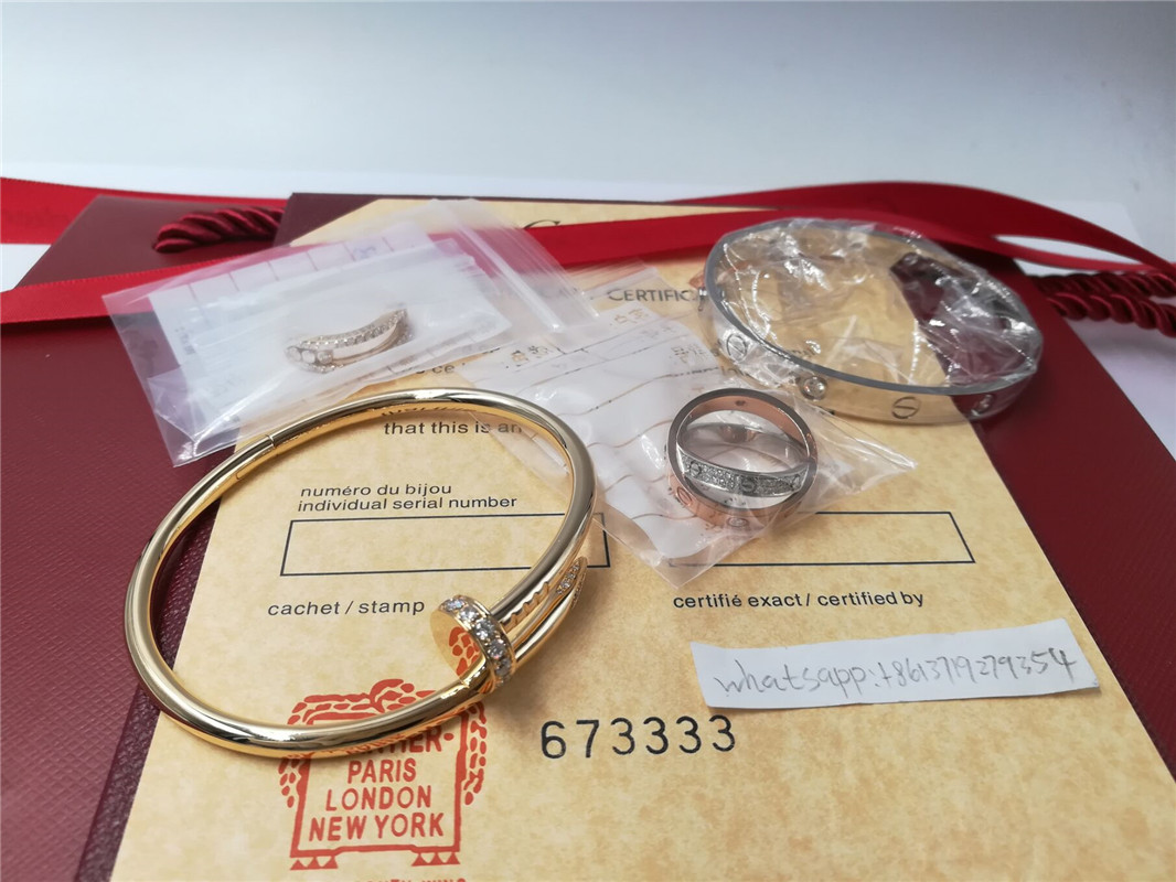 C love bracelet 18k gold white gold yellow gold rose gold bracelet Jewelry factory in Shenzhen, China