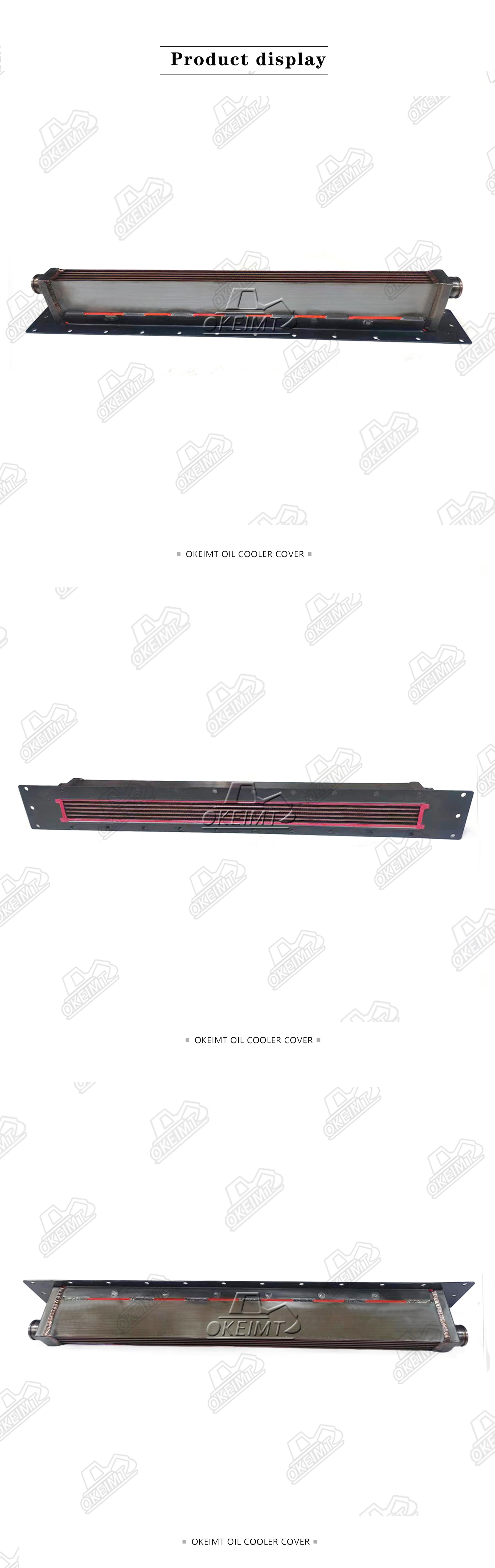 Mechanical Engine Parts 1W6990 3406 Engine Excavator Parts Intercooler
