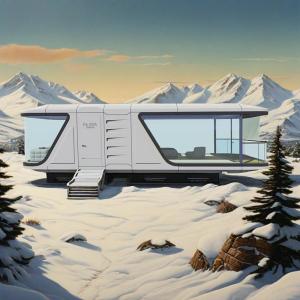 Quality Luxury 40ft Container Home Comfortable Tiny Space Capsule House Prefab Steel Modular Bed Hotel Cabin Office Use wholesale